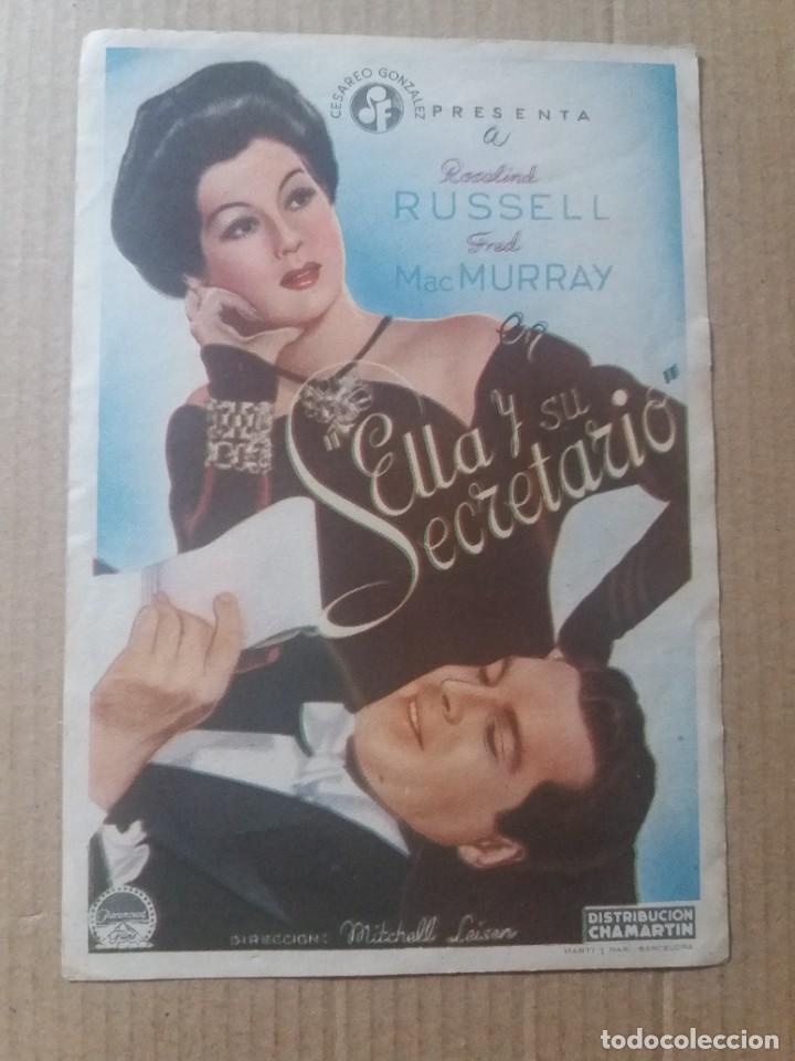 Cine: Ella y su secretario - Foto 1