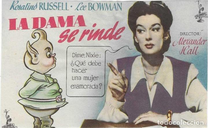 Cine: Programa Cine. La Dama se rinde. 19-1302 - Foto 1