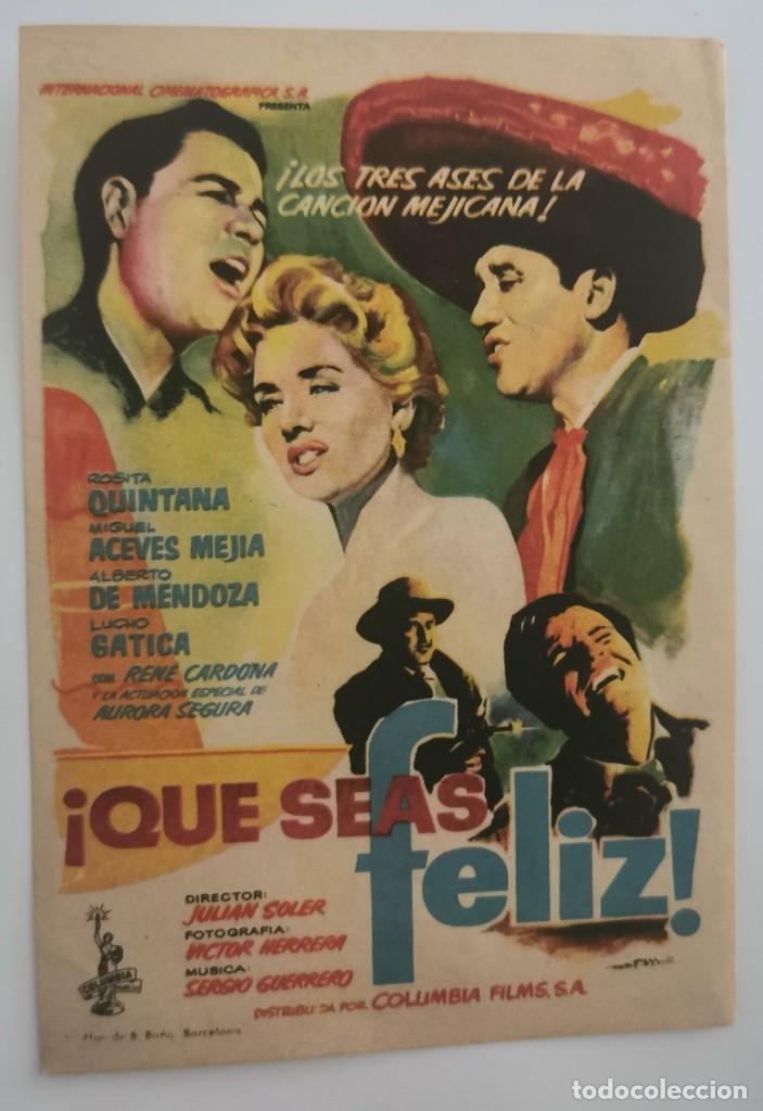 Cine: QUE SEAS FELIZ - Foto 1