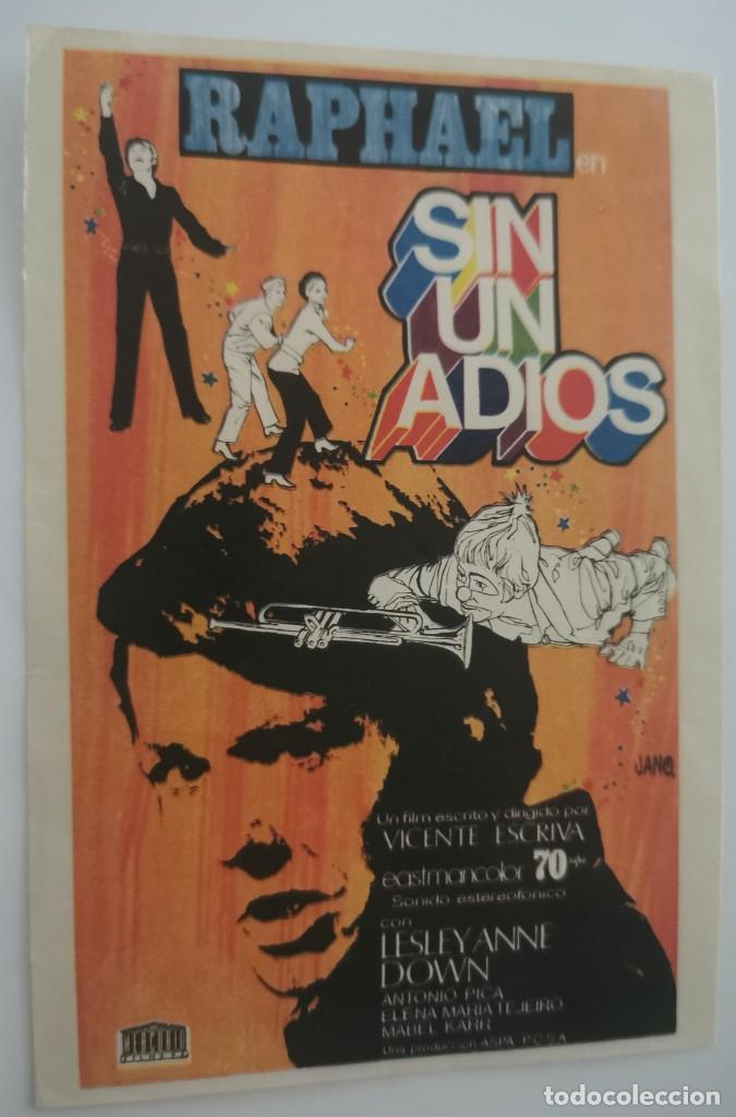 Cine: SIN UN ADIOS - Foto 1