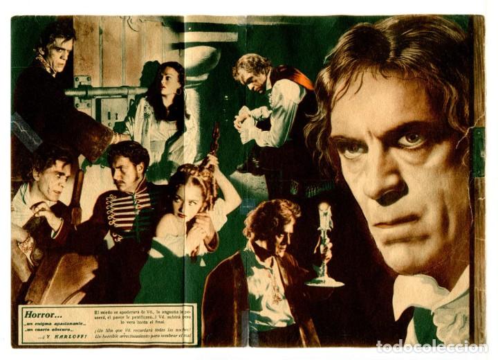 Cine: HORROR EN EL CUARTO NEGRO, con Boris Karloff. - Foto 2