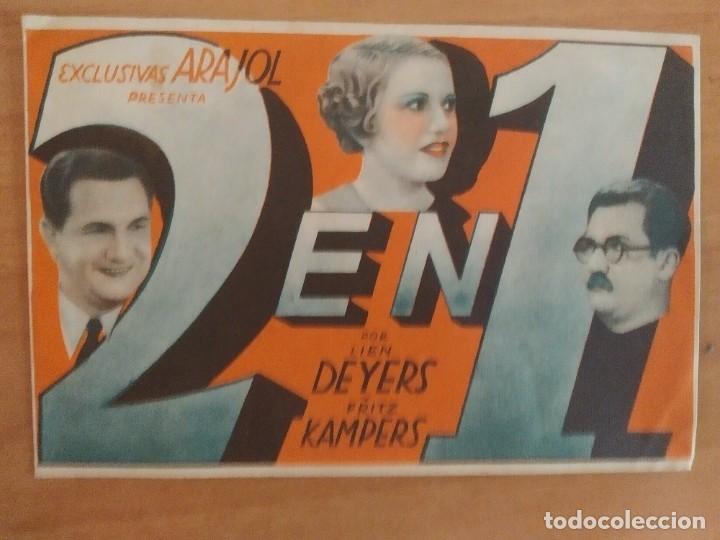 Cine: Z-- PROGRAMAS DE CINE -- 2 EN 1 - Foto 1