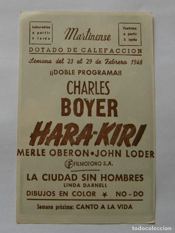 Cine: PROGRAMA DE CINE HARA KIRI - Foto 2