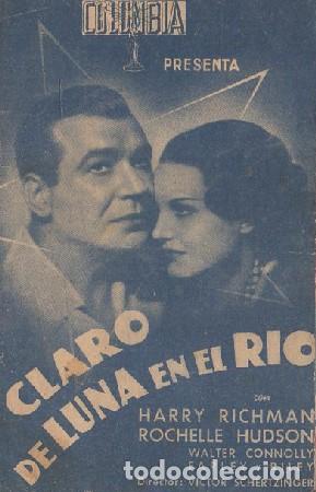 Cine: PROGRAMA DE CINE. CLARO DE LUNA EN EL R&Iacute;O. PC-4848 - Foto 1
