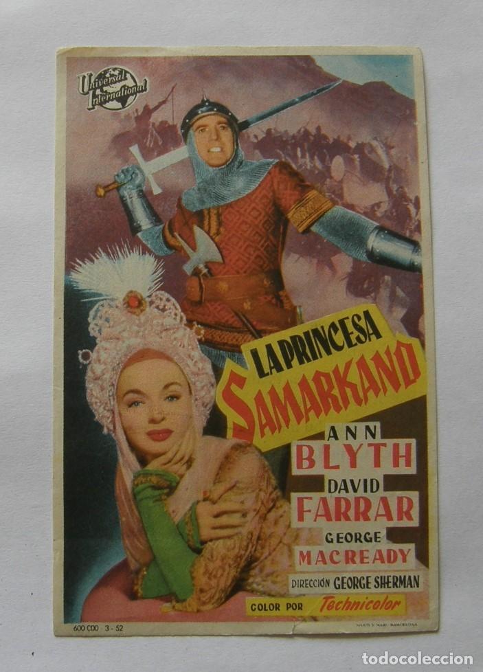 Cine: PROGRAMA DE CINE LA PRINCESA SAMARKAND - Foto 1