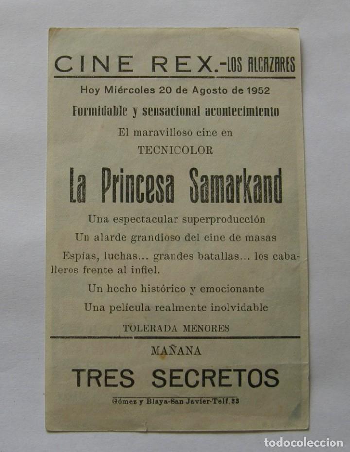 Cine: PROGRAMA DE CINE LA PRINCESA SAMARKAND - Foto 2