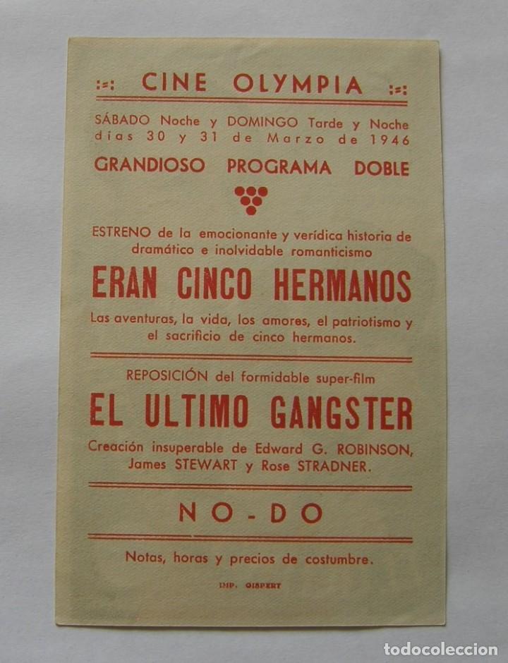 Cine: PROGRAMA DE CINE EL ULTIMO GANGSTER - Foto 2