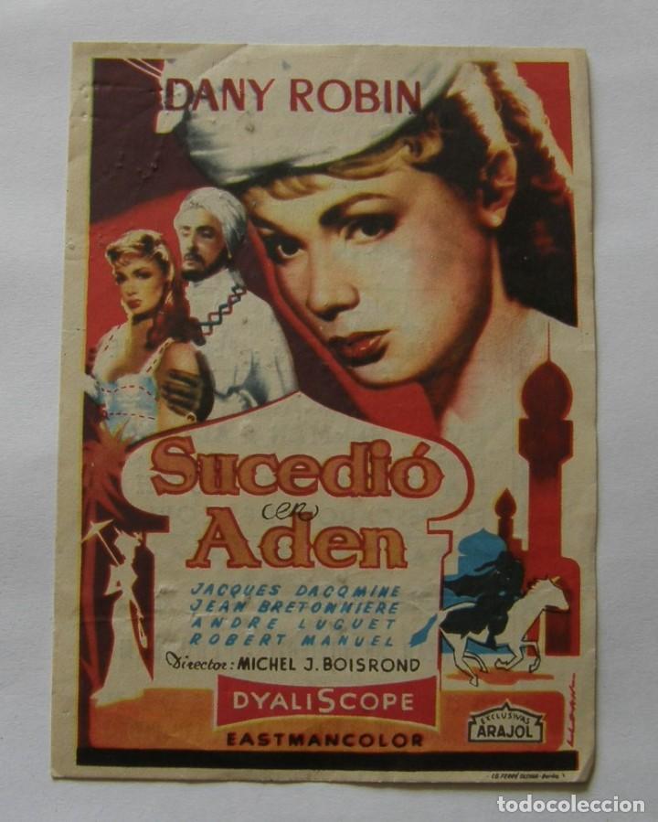 Kino: PROGRAMA DE CINE SUCEDIO EN ADEN