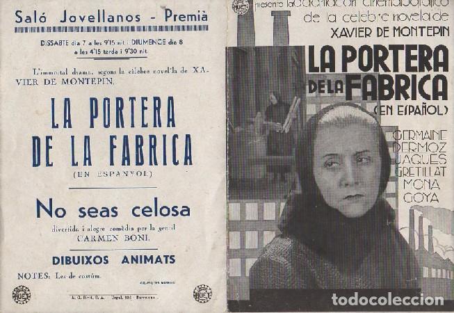 Cine: PROGRAMA DOBLE DE CINE. LA PORTERA DE LA F&Aacute;BRICA (EN ESPA&Ntilde;OL) PC-4854 - Foto 1