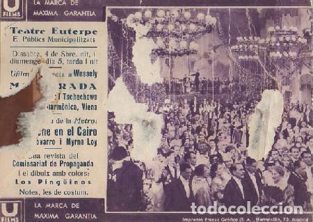 Cine: PROGRAMA DOBLE DE CINE. MASCARADA. PC-4857 - Foto 2