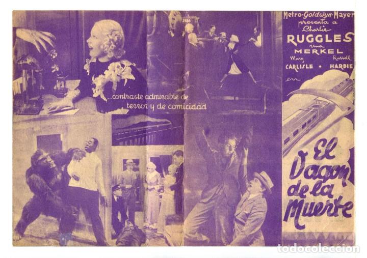 Cine: EL VAG&Oacute;N DE LA MUERTE, con Charlie Ruggles. - Foto 2