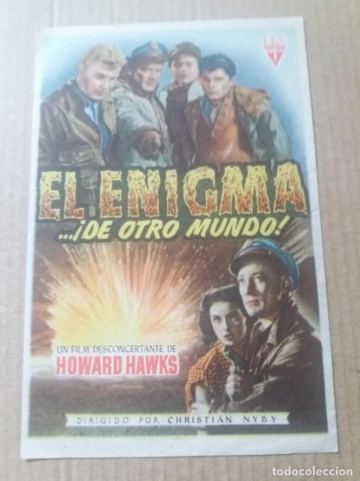 Cine: El enigma de otro mundo - Foto 1