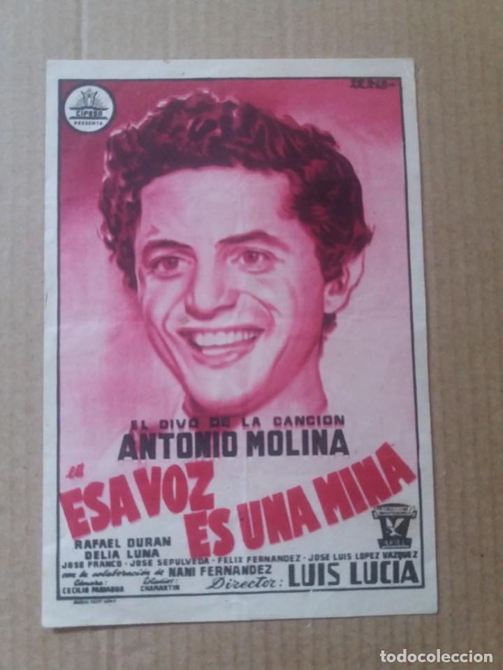 Cine: Esa voz es una mina - Foto 1