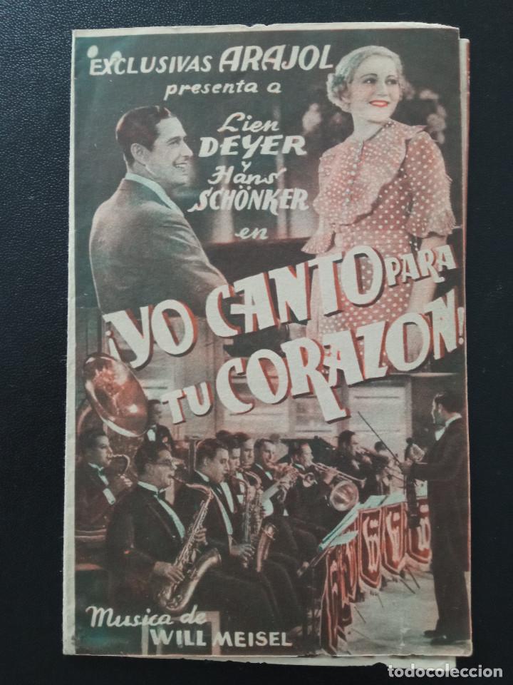 Cine: YO CANTO PARA TU CORAZON, ARAJOL - Foto 1