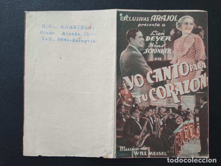 Cine: YO CANTO PARA TU CORAZON, ARAJOL - Foto 3