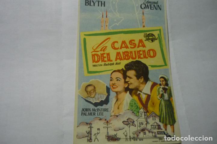 Cine: PROGRAMA LA CASA DEL ABUELO .-ANN BLYTH - Foto 1