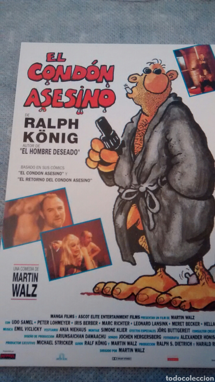 Cine: EL COND&Oacute;N ASESINO (A4) - Foto 1