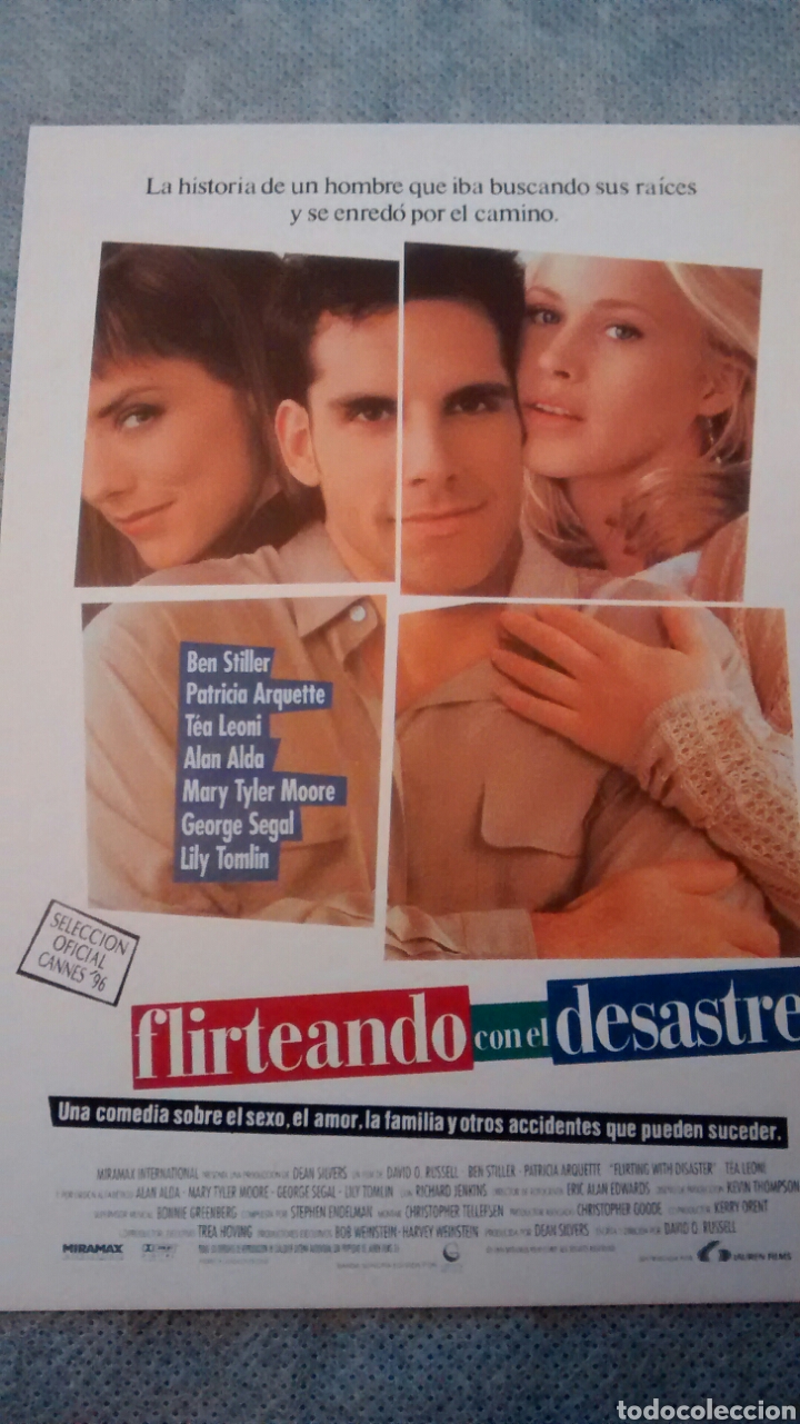 Cine: FLIRTEANDO CON EL DESASTRE (A6) - Foto 1