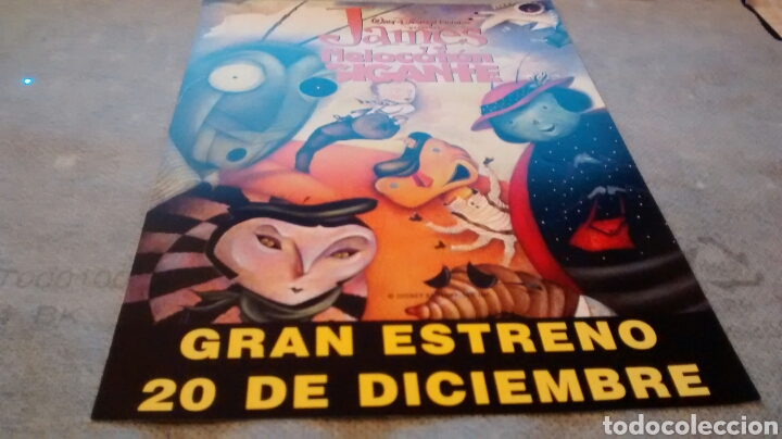 Cine: JAMES Y EL MELOCOT&Oacute;N GIGANTE (A3) - Foto 1