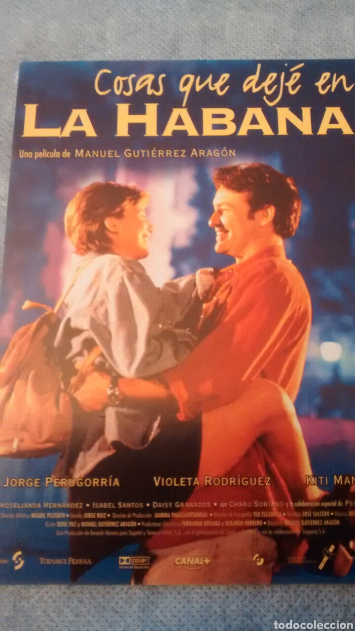 Cine: COSAS QUE DEJ&Eacute; EN LA HABANA - Foto 1