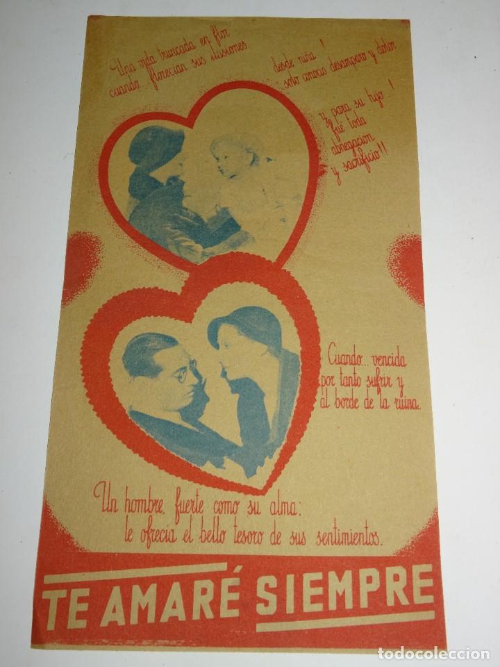 Cine: PROGRAMA DE CINE - TE AMAR&Eacute; SIEMPRE - EXCLUSIVAS MANZANO, SIN DOBLAR - Foto 1