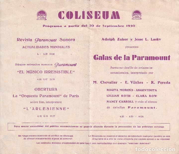 Cine: TEMPORADA COLISEUM 1930 - Foto 2