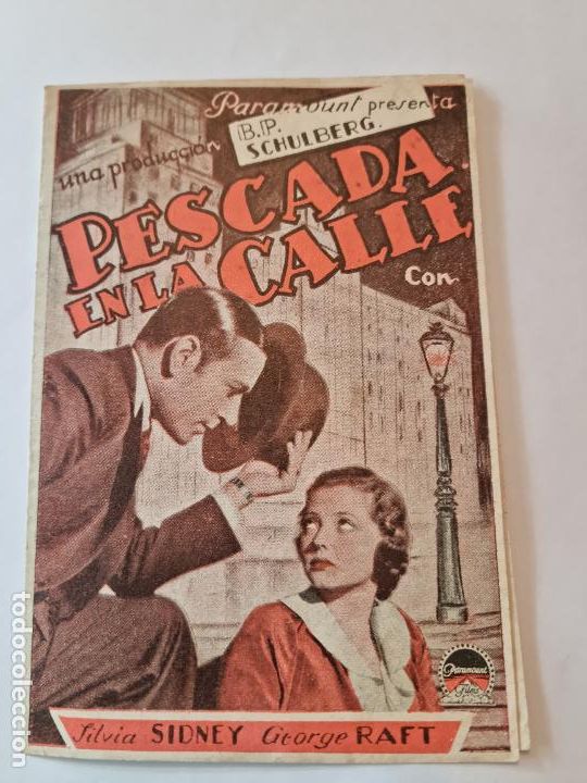 Cine: PROGRAMA DE CINE - PESCADA EN LA CALLE - FOLLETO DE MANO - Foto 1
