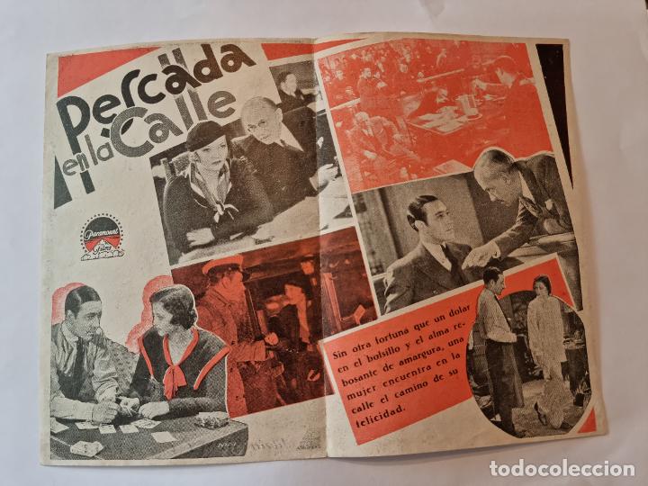 Cine: PROGRAMA DE CINE - PESCADA EN LA CALLE - FOLLETO DE MANO - Foto 3