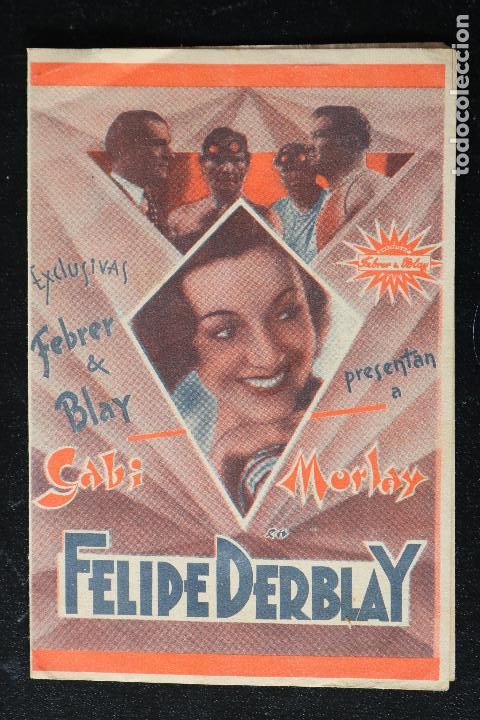 Cine: FELIPE DERBLAY - PROGRAMA DOBLE - SIN CINE - - Foto 1