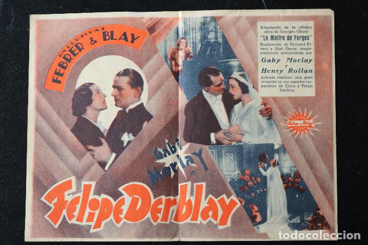 Cine: FELIPE DERBLAY - PROGRAMA DOBLE - SIN CINE - - Foto 2