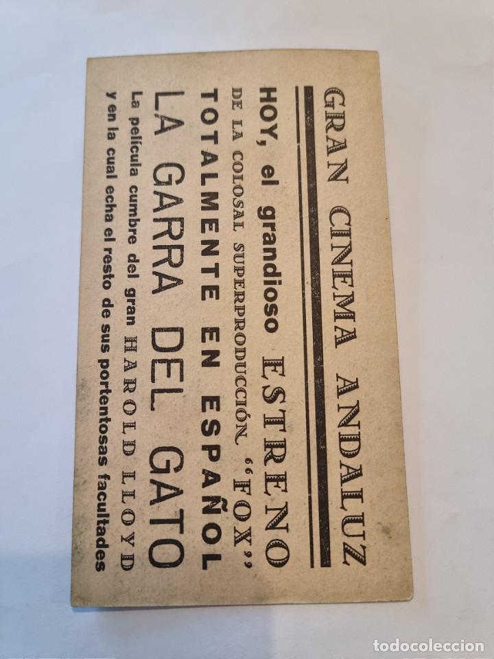 Cine: PROGRAMA CINE : LA GARRA DEL GATO - Foto 2
