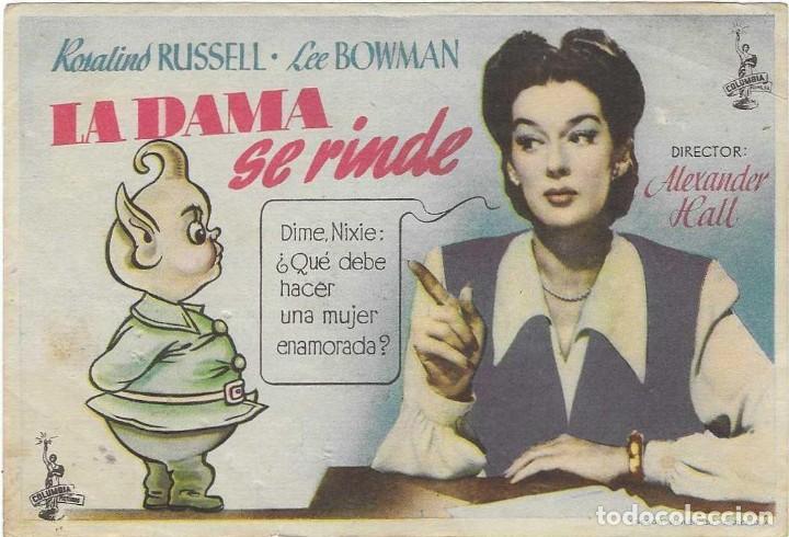 Cine: Programa Cine. La Dama se rinde. 19-1325 - Foto 1