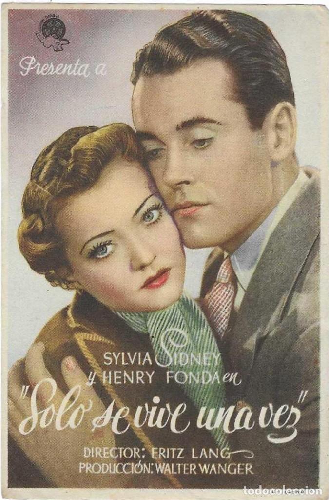 Cine: Programa Cine. S&oacute;lo se vive una vez. 19-1332 - Foto 1