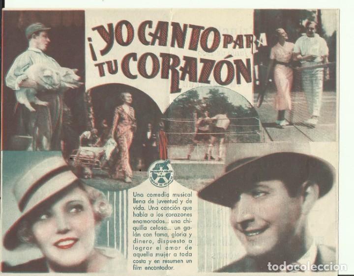 Cine: PTCC 093 YO CANTO PARA TU CORAZON PROGRAMA DOBLE EXCLUSIVAS ARAJOL LIEN DEYER - Foto 2