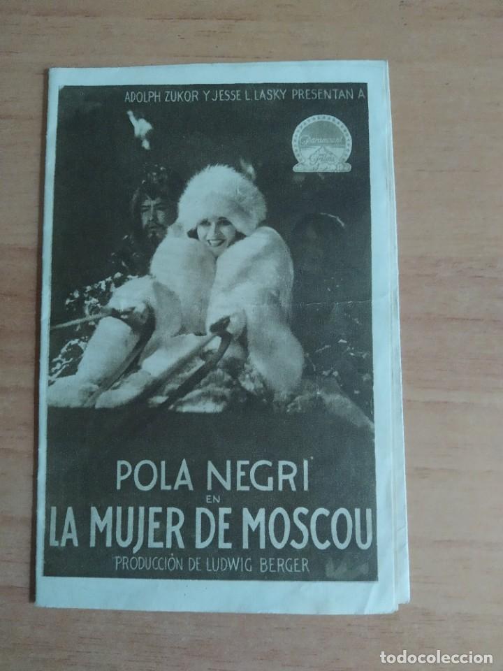 Cine: Z-- PROGRAMAS DE CINE -- LA MUJER DE MOSCOU - Foto 1