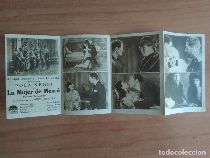 Cine: Z-- PROGRAMAS DE CINE -- LA MUJER DE MOSCOU - Foto 5