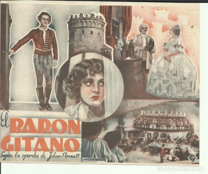Cine: PTCC 094 EL BARON GITANO PROGRAMA DOBLE ACE ANTON WALBROOK cine POPULAR VILASSAR DE DALT - Foto 2