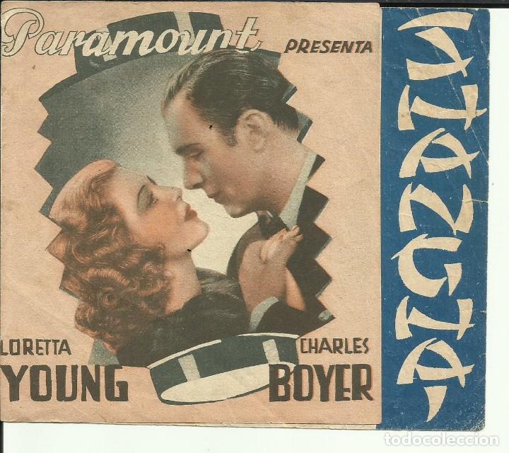 Cine: PTCC 095 SHANGHAI PROGRAMA DOBLE PARAMOUNT LORETTA YOUNG CHARLES BOYER WARNER OLAND - Foto 1