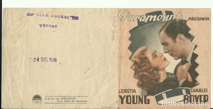Cine: PTCC 095 SHANGHAI PROGRAMA DOBLE PARAMOUNT LORETTA YOUNG CHARLES BOYER WARNER OLAND - Foto 3