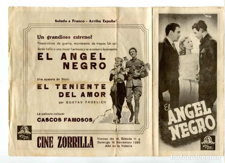 Cine: EL &Aacute;NGEL NEGRO, con James Stewart.