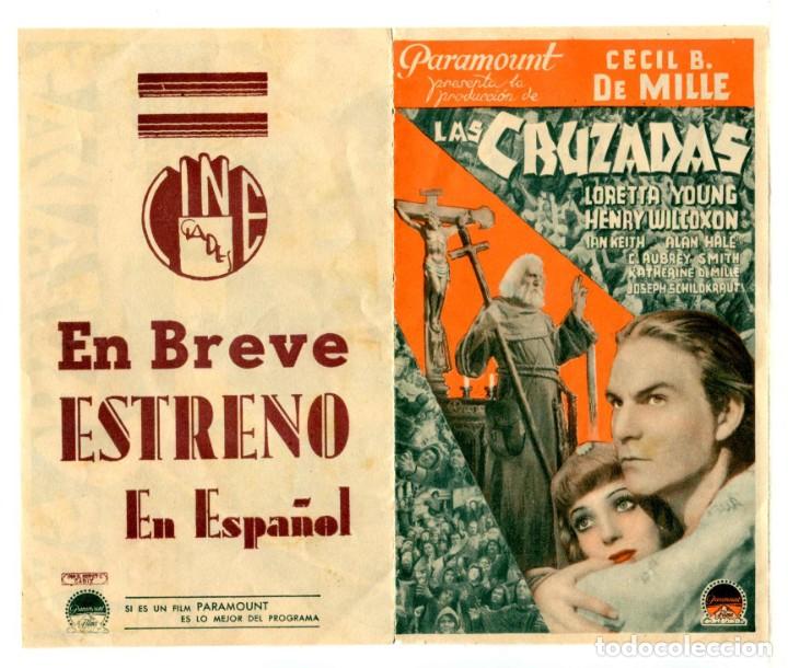 Cine: LAS CRUZADAS, con Loretta Young. - Foto 1
