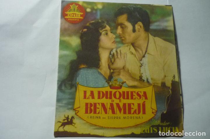 Cine: programa doble la duquesa de benameji.-amparo rivelles - Foto 1