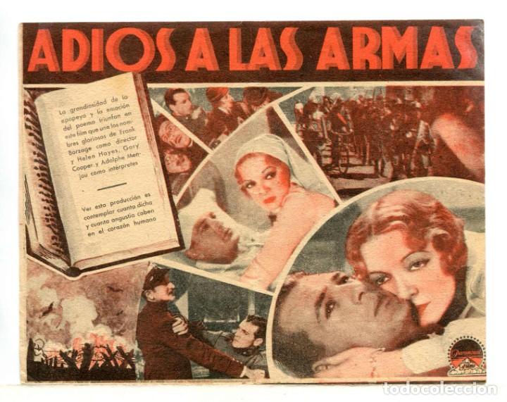 Cine: ADIOS A LAS ARMAS. con Gary Cooper. - Foto 2