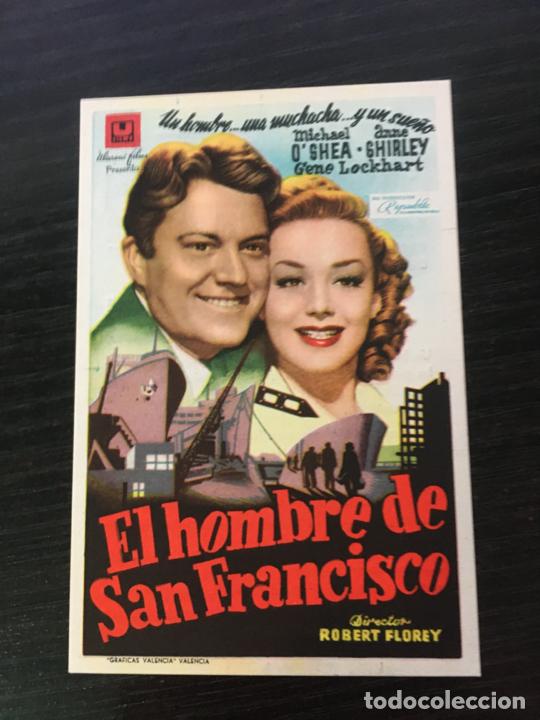 Cine: El hombre de San Francisco - Programa de cine - C/P Camprodon 1947