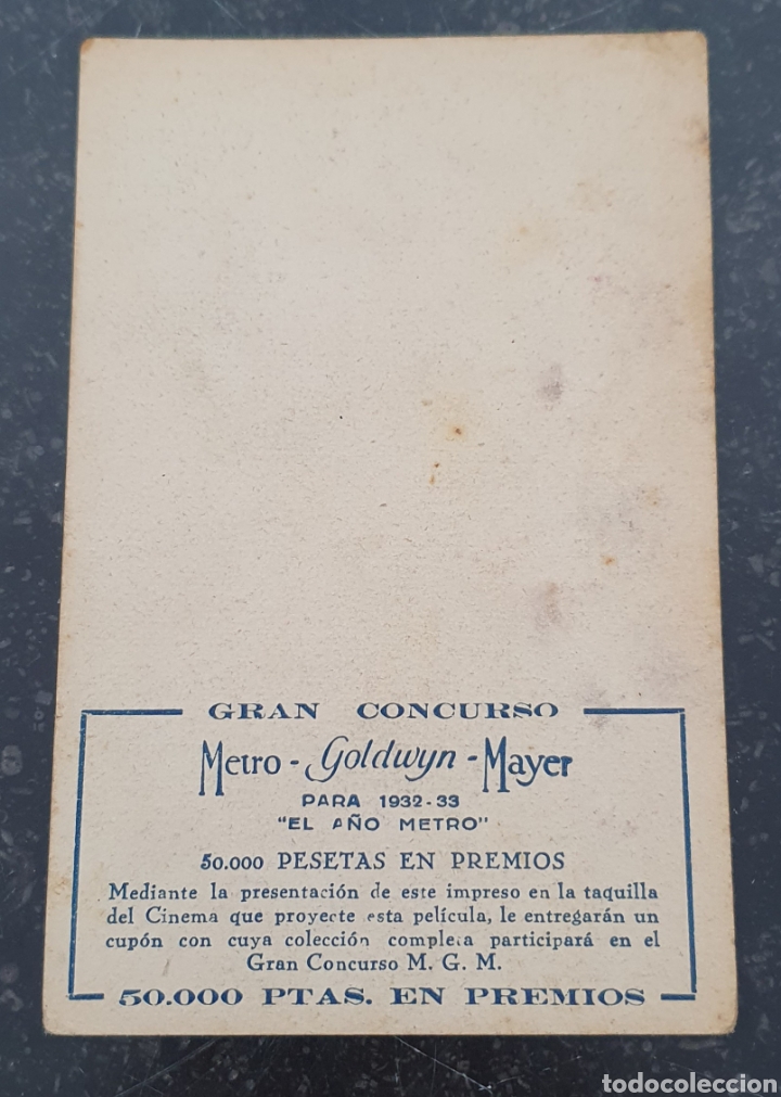 Cine: COMPA&Ntilde;EROS - PROGRAMA DE CINE - ROBERT MONTGOMERY - 1932,33 - MGM. - Foto 2