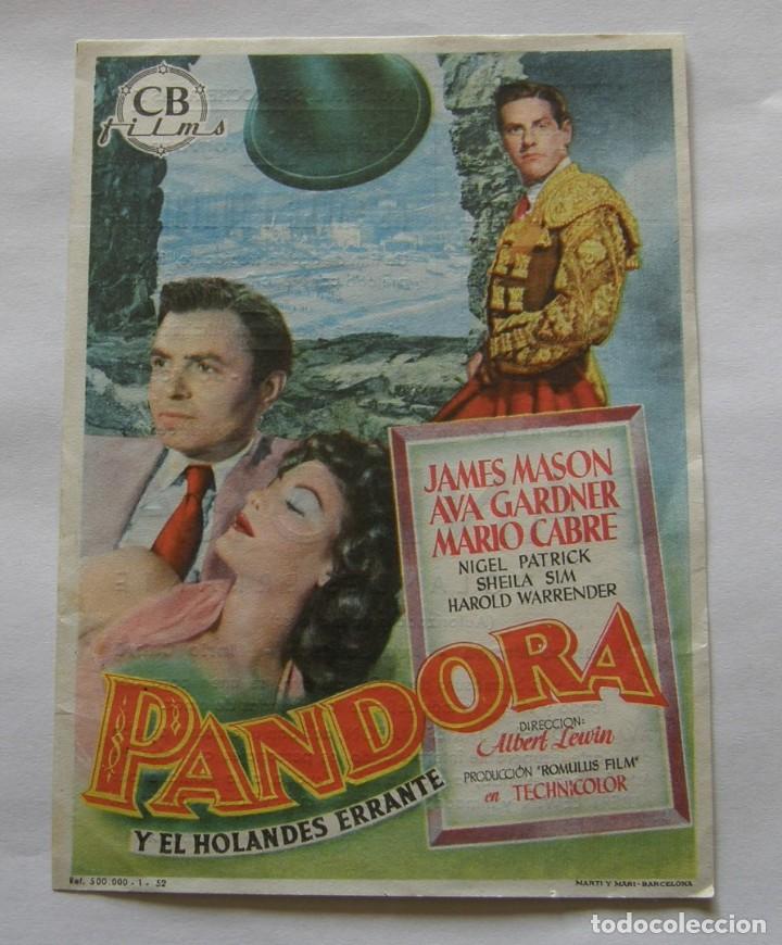 Cine: PROGRAMA DE CINE PANDORA Y EL HOLANDES ERRANTE - Foto 1