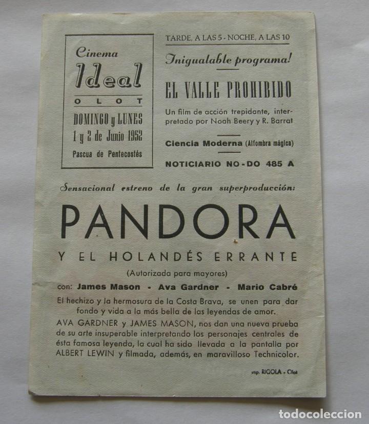 Cine: PROGRAMA DE CINE PANDORA Y EL HOLANDES ERRANTE - Foto 2