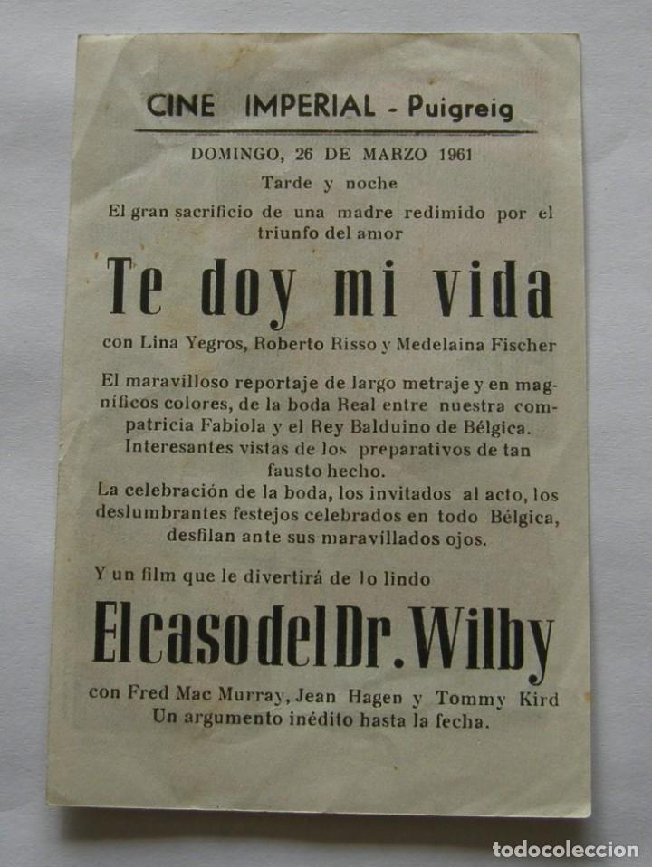 Cine: PROGRAMA DE CINE AMOR Y GUERRA - Foto 2