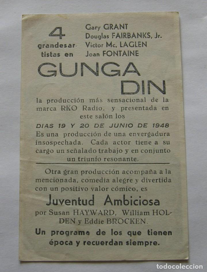 Cine: PROGRAMA DE CINE GUNGA DIN - Foto 2