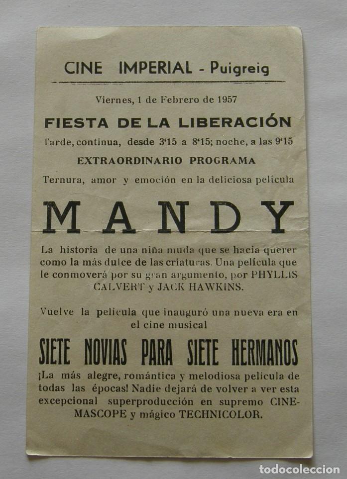 Cine: PROGRAMA DE CINE SIETE NOVIAS PARA SIETE HERMANOS - Foto 2